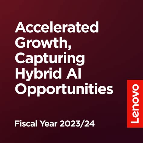 Lenovo’s Growth Accelerates in Q4 FY 23/24 .